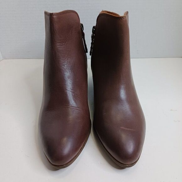 Frye Women's size 8M Leather Double Zip Ankle Boot - Picture 2 of 11